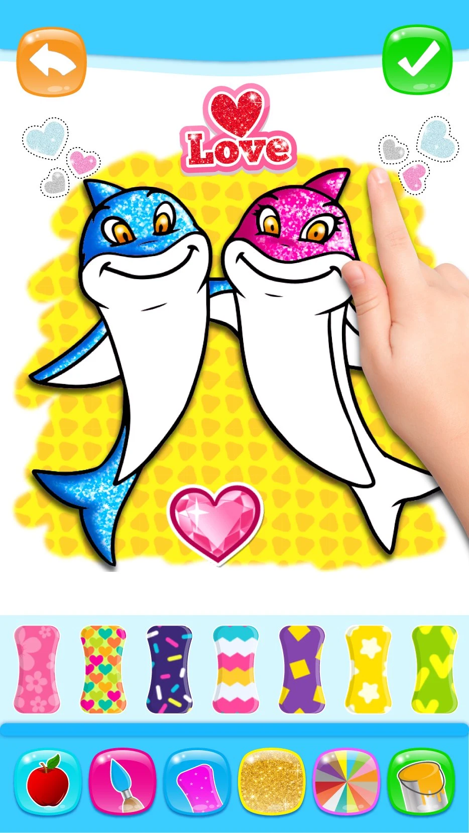 Baby Shark Coloring screenshot