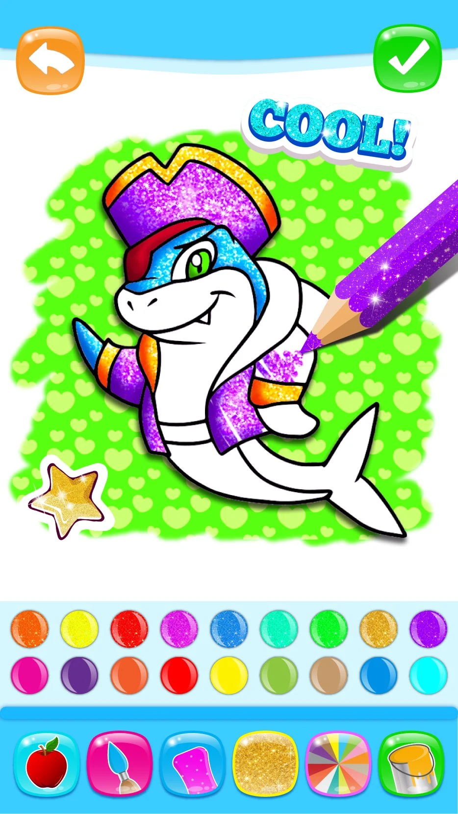 Baby Shark Coloring screenshot