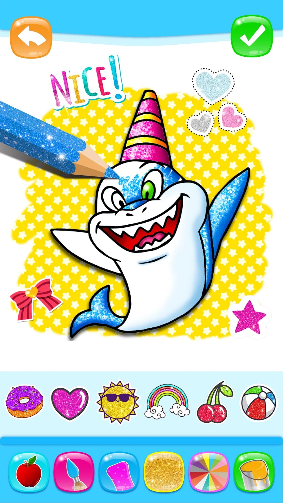 Baby Shark Coloring screenshot